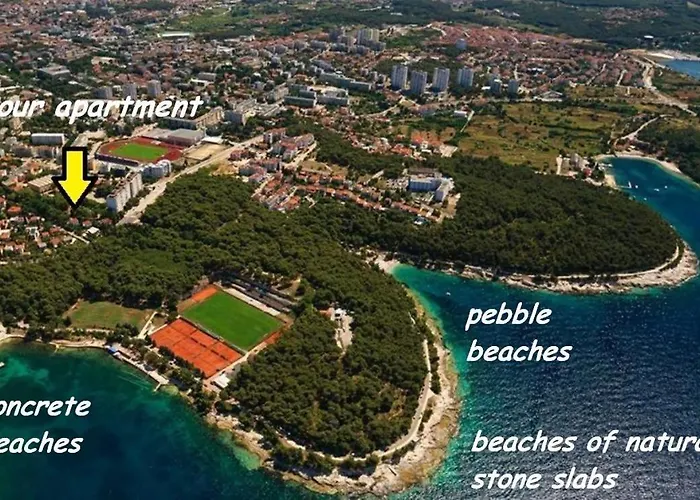 Valkane Pet Friendly 150m From The Stunning Valkane Beach, Indoor Pools-fitness And Mall * Pula